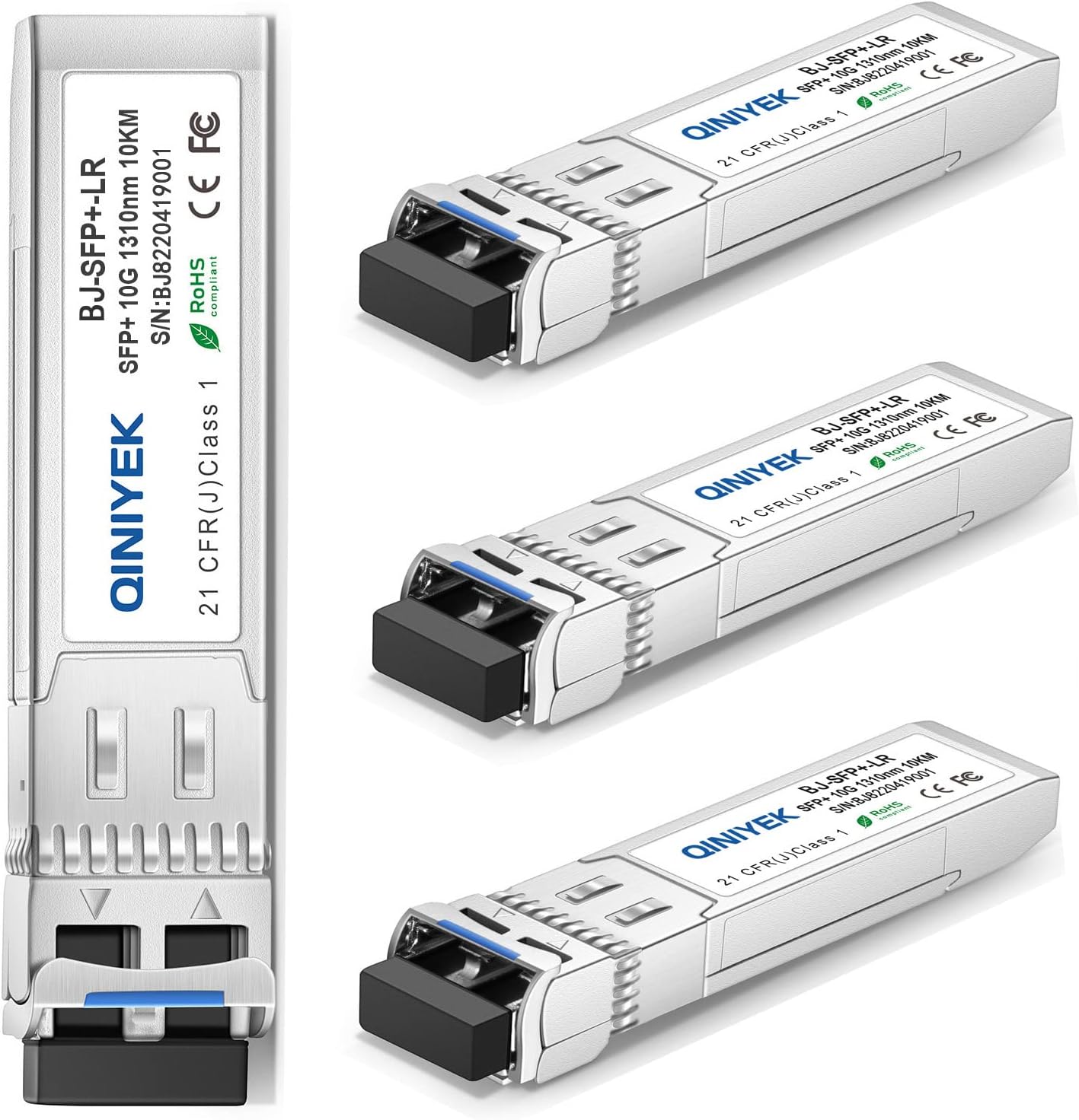 4Pack 10GBase-LR SFP+ Transceiver for High-Speed Networking