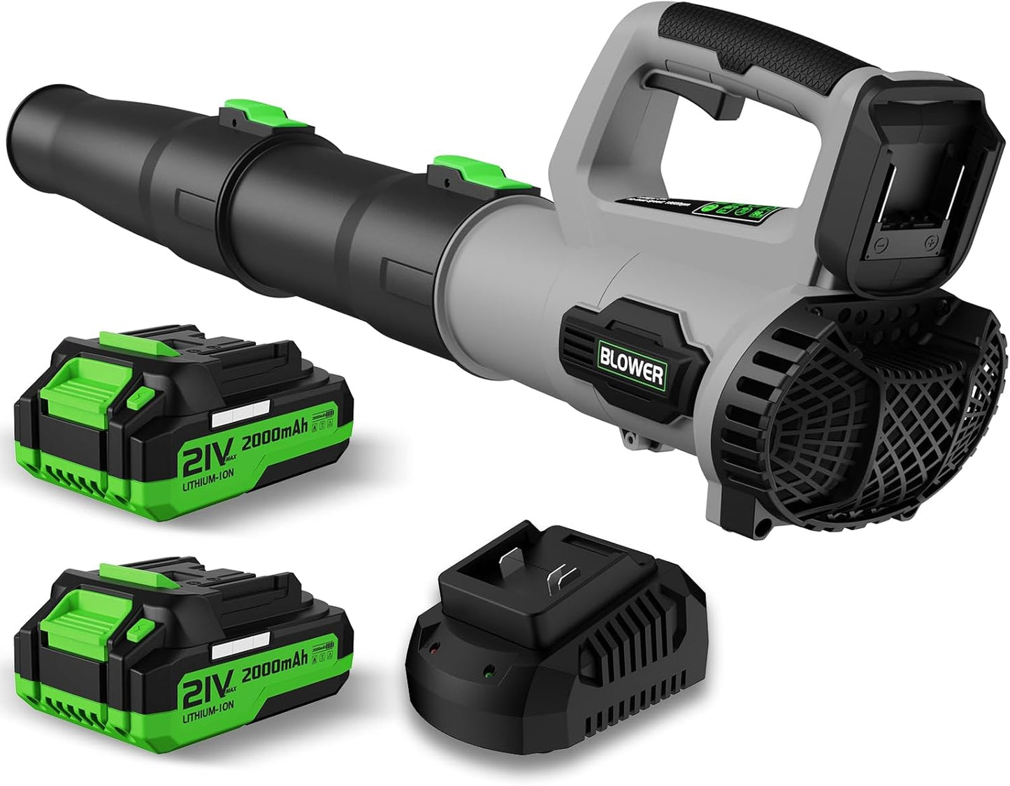 21V Cordless Electric Leaf Blower for Efficient Lawn Care
