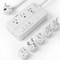 220v to 110v Travel Voltage Converter - Dual Zone Power Hub