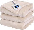 Sealy Electric Blanket Full Size - Flannel Heated Blanket with 10