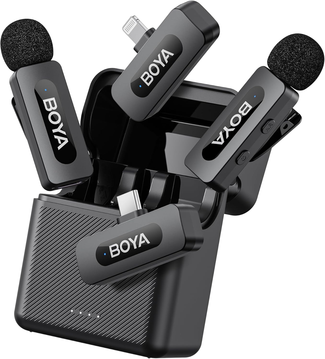 BOYA BY-V3 Combo Wireless Microphone for iPhone and Android