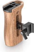SmallRig Universal Side Wooden NATO Handle Grip DSLR Camera Cage
