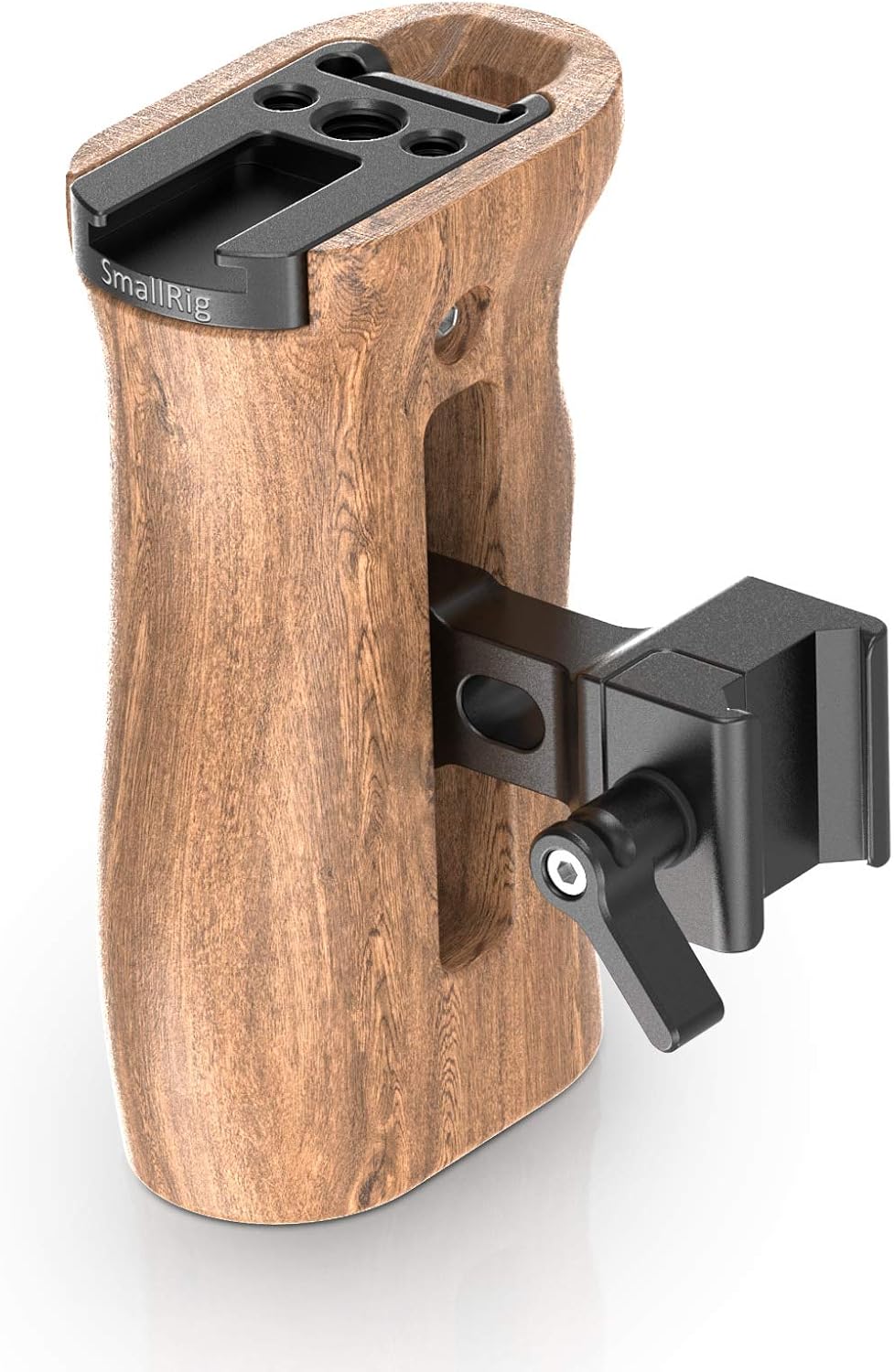 SmallRig Universal Side Wooden NATO Handle for DSLR Cameras