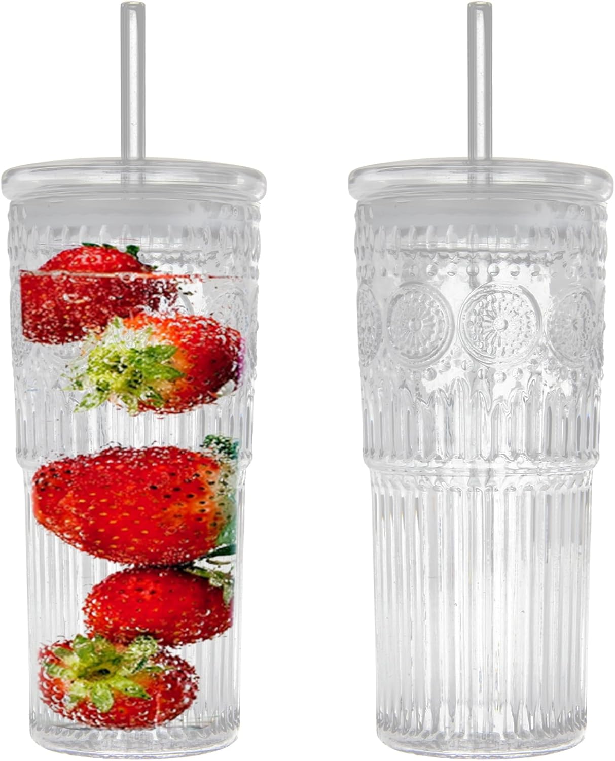 Bandesun 24 OZ High Borosilicate Glass Iced Coffee Cup Review