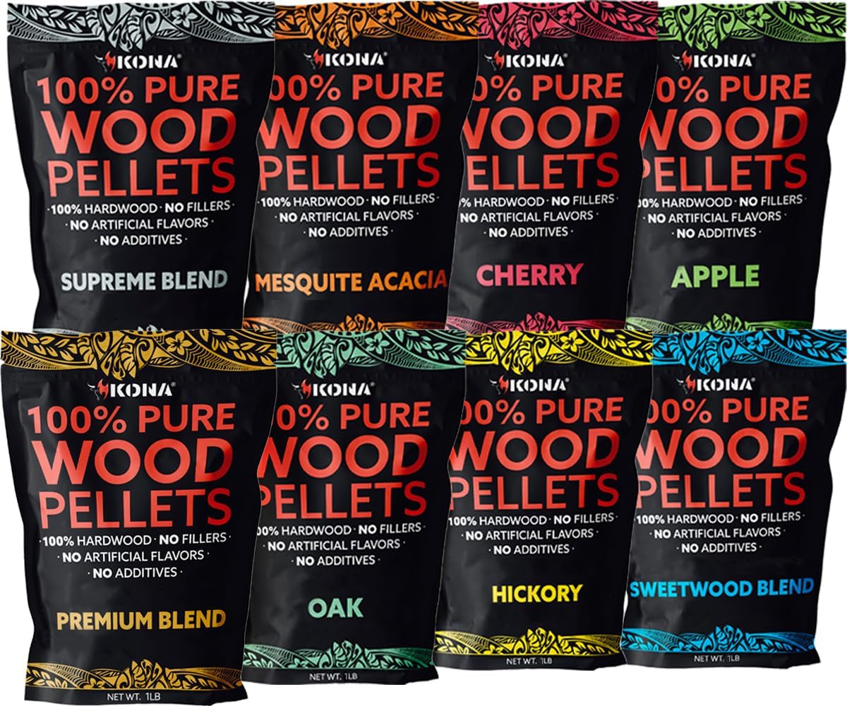 Kona Indoor Smoker Pellets for GE Smart Profile - All Variety Pack