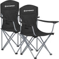 SONGMICS 2 Pack Heavy-Duty Camping Chairs, 330 lb Load, High Backrest