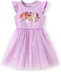 Disney Princess Tulle Dress for Toddlers - Soft Ruffle Sleeve Twirl