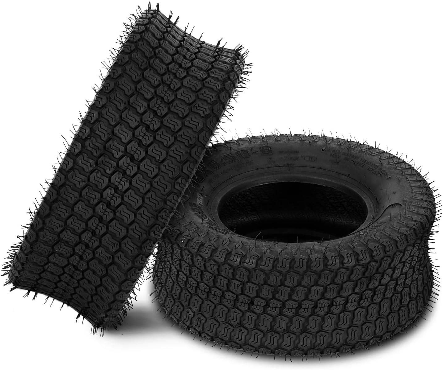 16x6.50-8 Lawn Mower Tires for Enhanced Traction and Durability