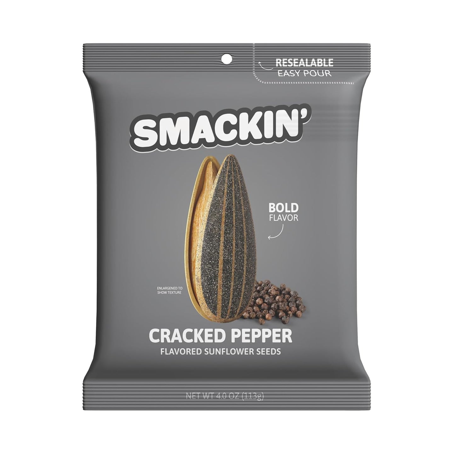 SMACKIN' Jumbo Roasted Sunflower Seeds with Bold Flavors
