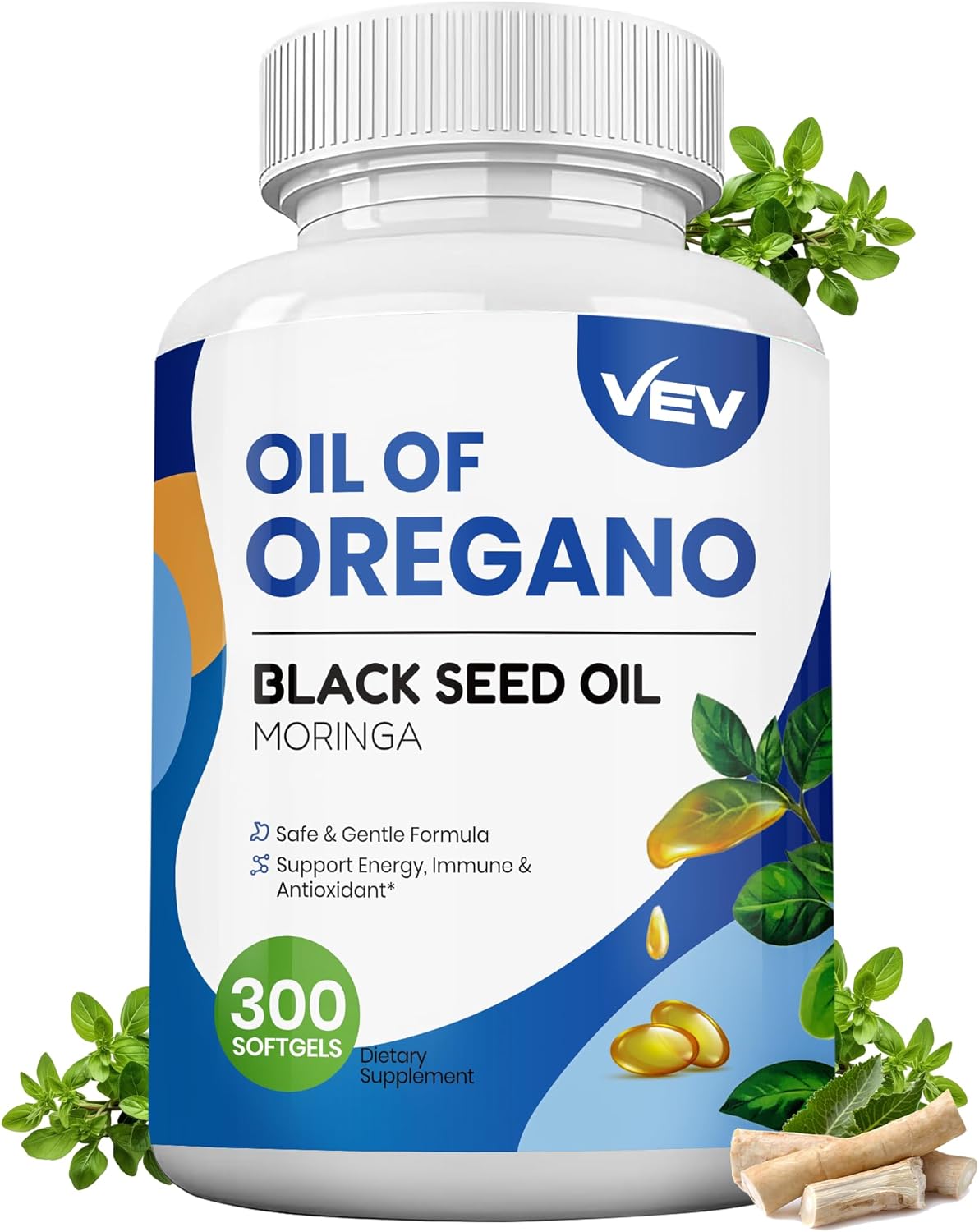 Organic Carvacrol-Rich Oregano Softgels