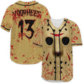 Horror Jersey Halloween Baseball Jersey - Scary Shirt for Parties