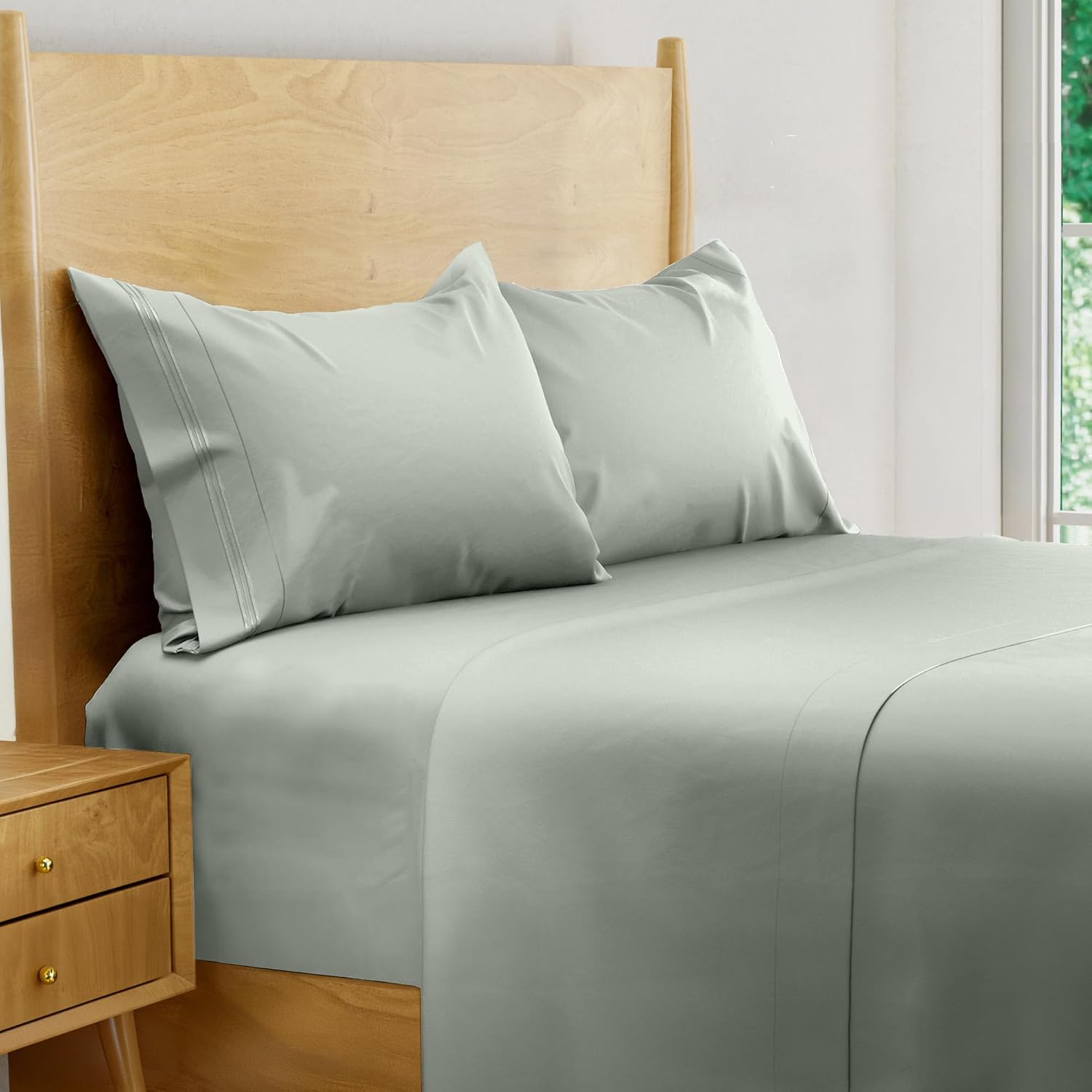 BAMPURE Luxury Series King Sheet Set - Soft Bamboo Cooling Sheets