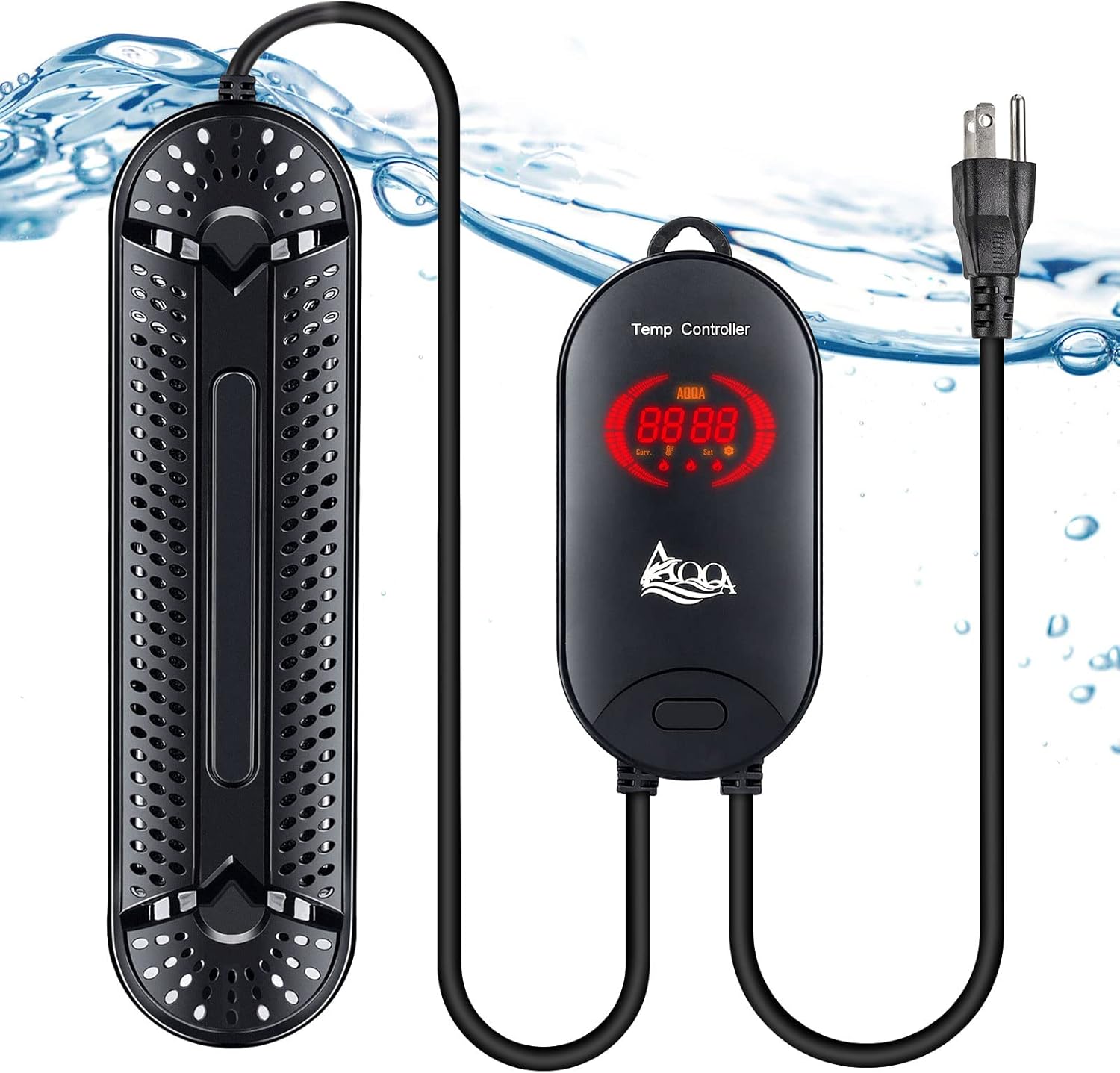 Efficient 800W Aquarium Heater for 80-220 Gallon Tanks