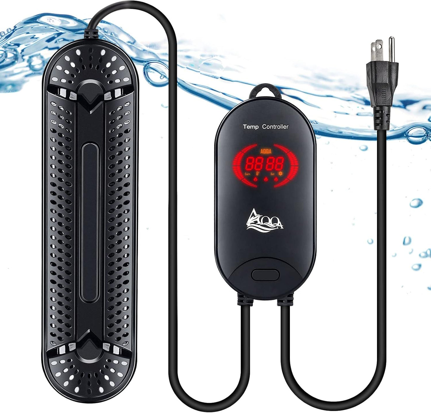AQQA 1000W Aquarium Heater for 150-300 Gallon Fish Tanks