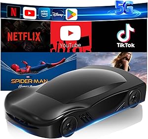 Wireless CarPlay Adapter for iOS and Android - 2-in-1 Box