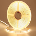 49.2ft 24V COB LED Strip Light Warm White 3000K - Uniform Glow