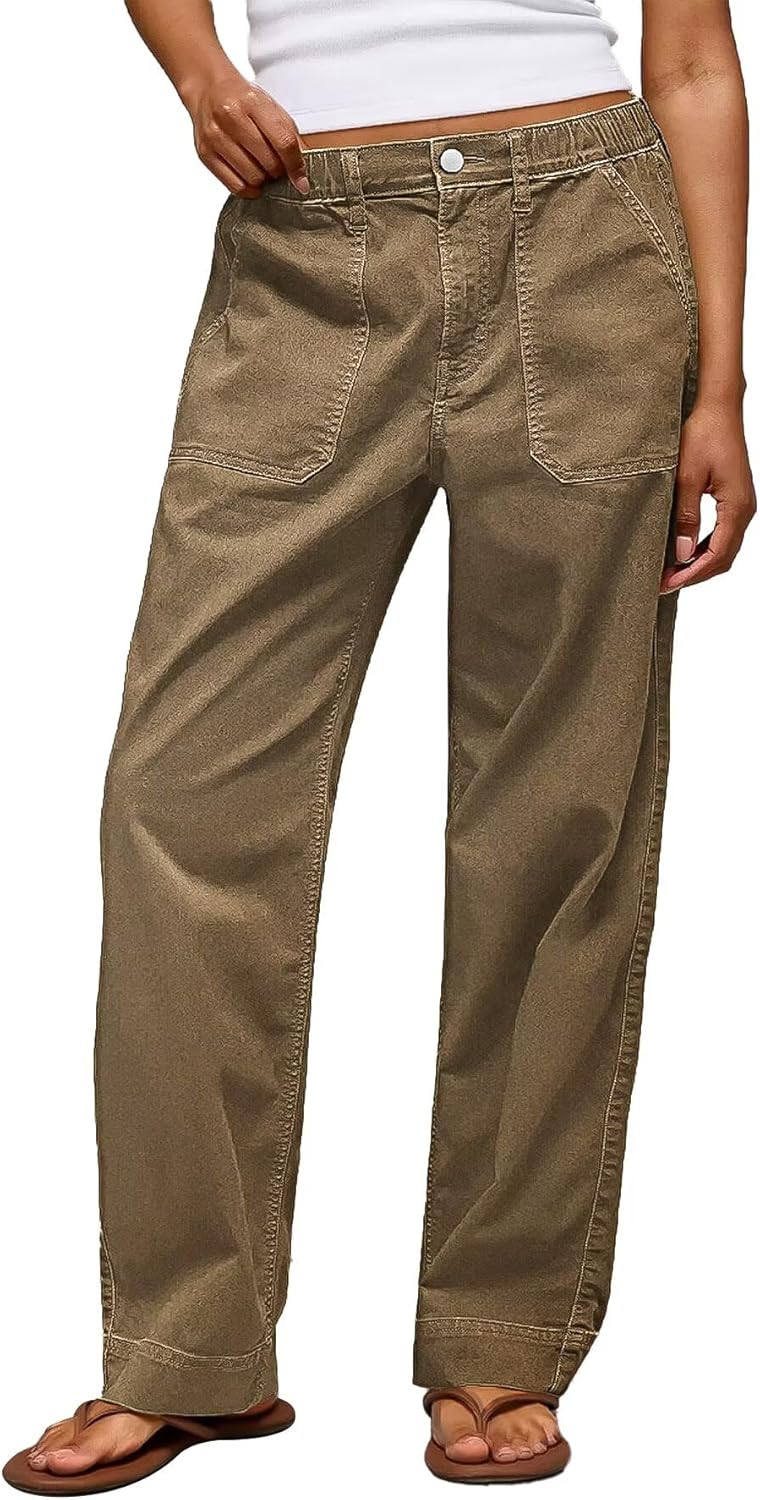 Flamingals Wide Straight Leg Mid Rise Baggy Denim Jeans Review