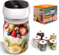 Electric Mason Jar Vacuum Sealer Kit - Auto-Stop, Digital Display