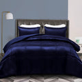Whale Flotilla Reversible Silky Soft King Comforter Set - Luxurious