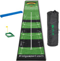 10ft Golf Putting Green Mat - Improve Speed & Accuracy