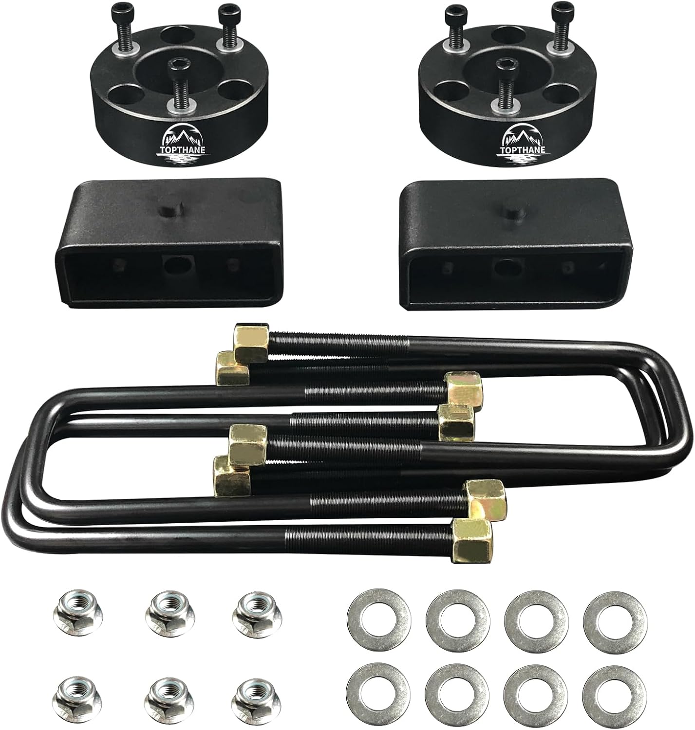 3in Front and 2in Rear Leveling Lift Kits for Nissan Frontier