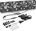 GDSTIME Big Airflow 4X 120mm Fans for Cooling and Ventilation