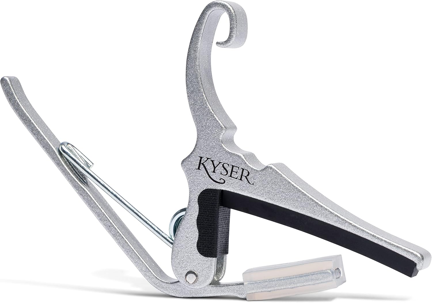 Kyser Silver Guitar Capo for Quick Changes