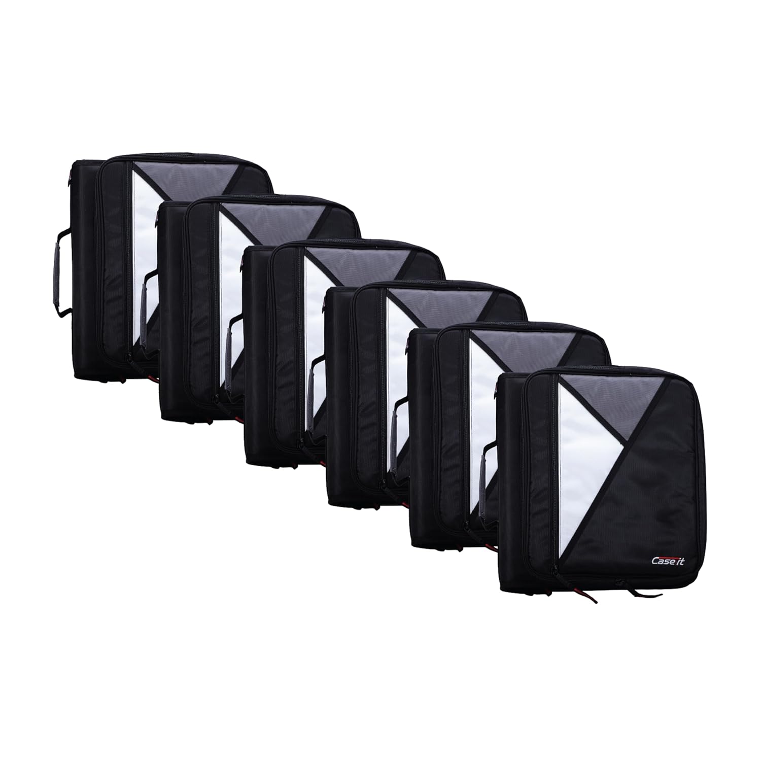 Universal Zipper Binder with 2 Inch O-Rings for Organization