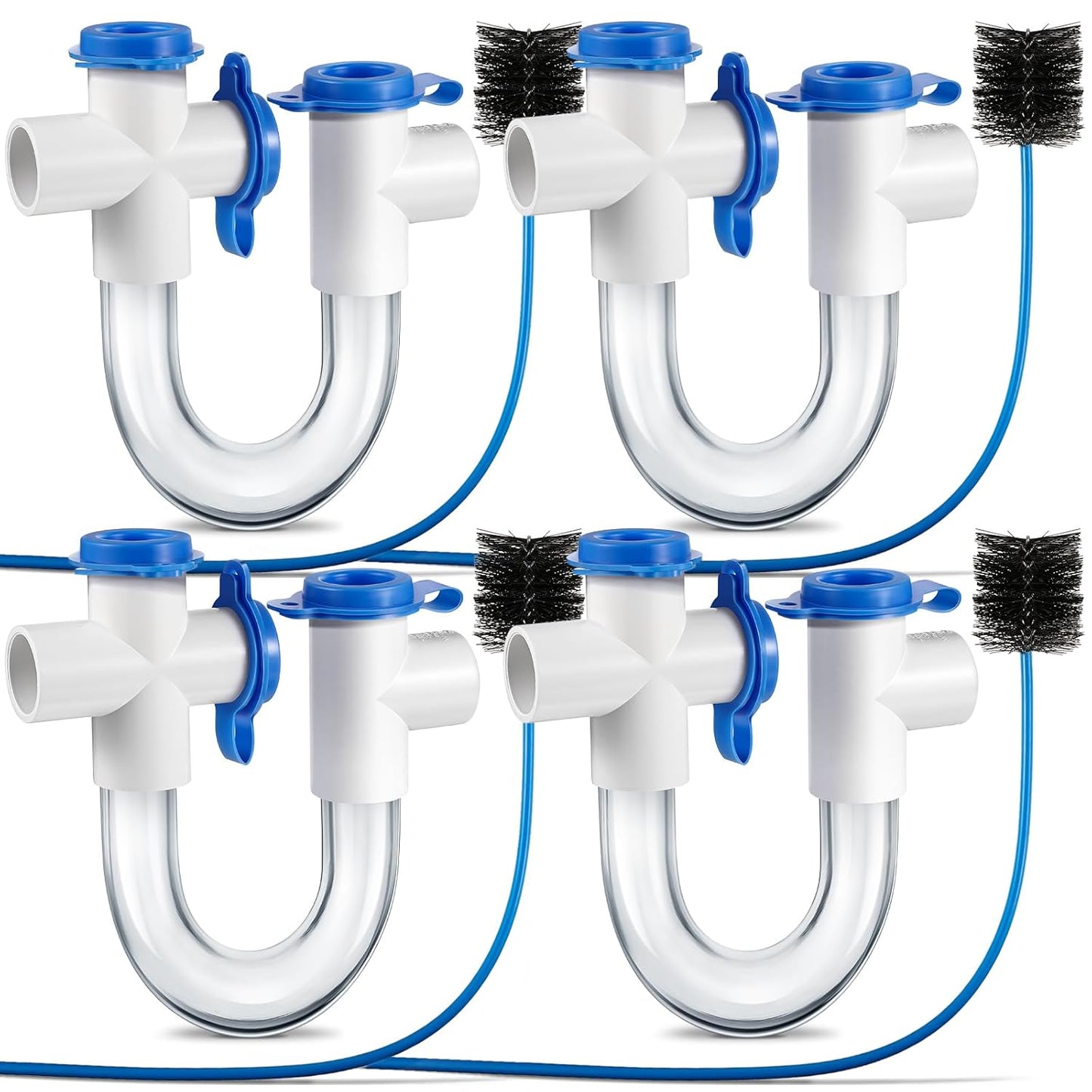 3/4 Inch Standard Condensate Trap for HVAC Systems - 4 Pack
