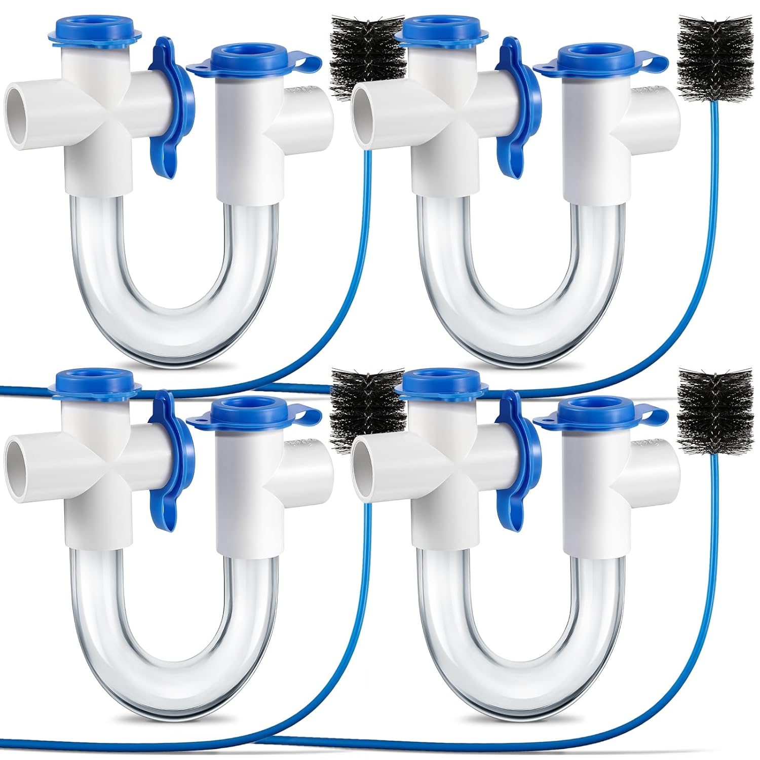 3/4 Inch Standard Condensate Trap for HVAC Systems - 4 Pack