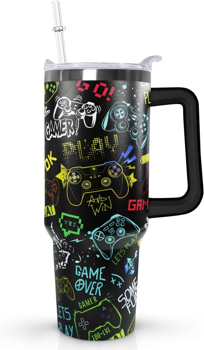 40 oz GamerTumbler - Game Stainless Steel