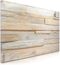 Magnetic Dry Erase Board 16 x 24 in - Decorative Stone Wall Memo Board