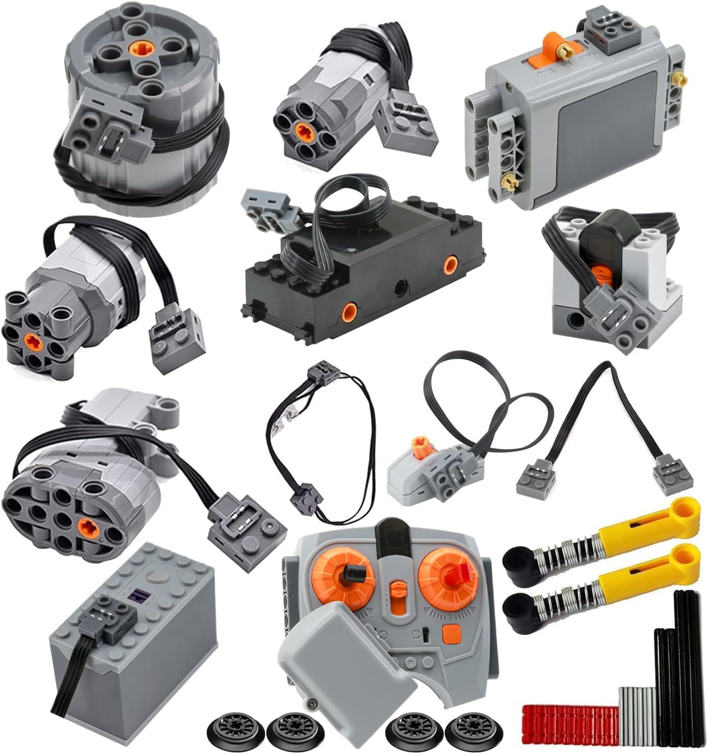 SEEMEY 32Pcs Power Function Kit Set for Creative Building