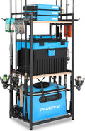 PLUSINNO 3 Tier Fishing Rod Holder - Space-Saving Rod Rack