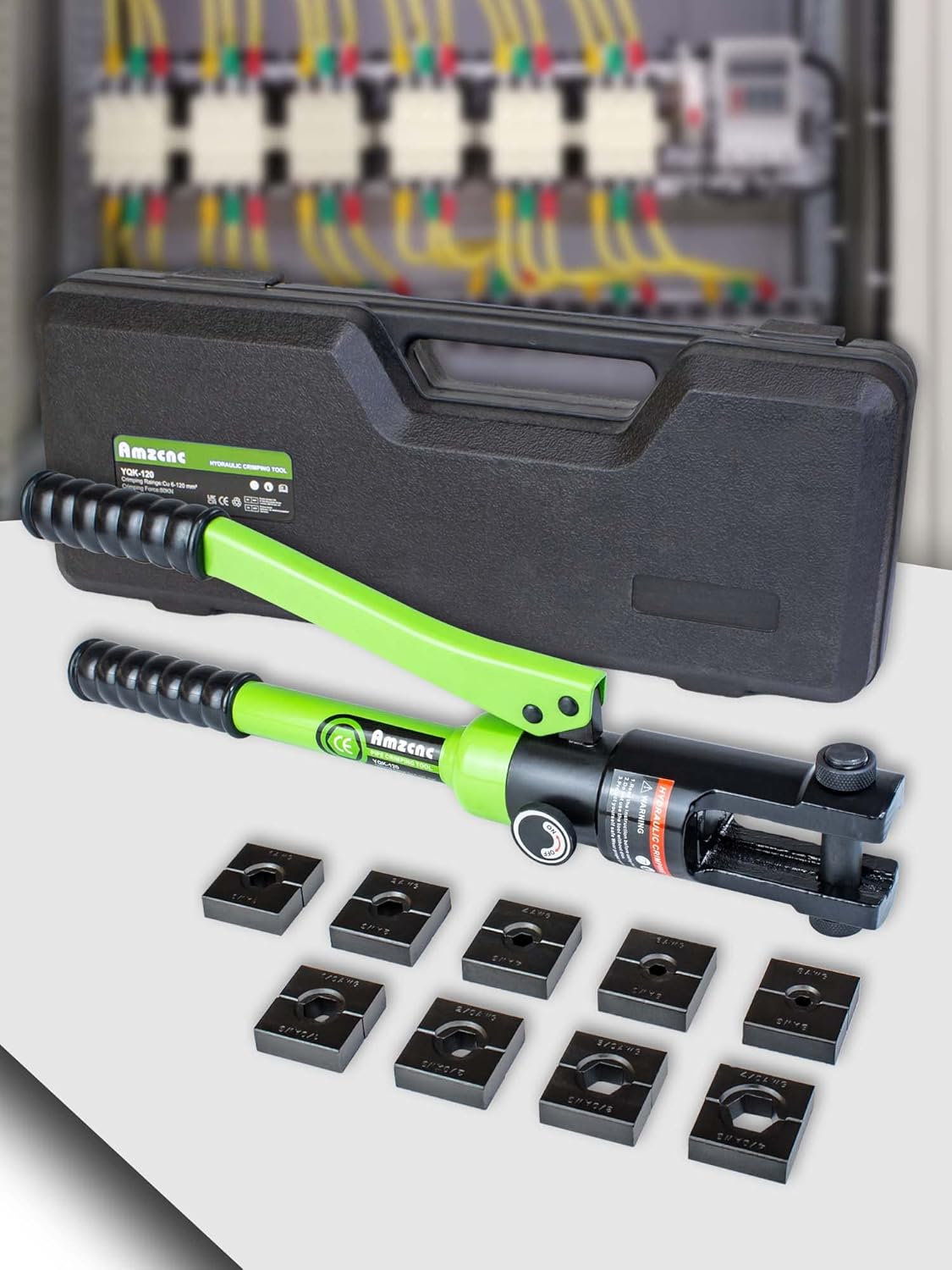 Professional Hydraulic Crimping Tool with 12 Ton Output Pressure