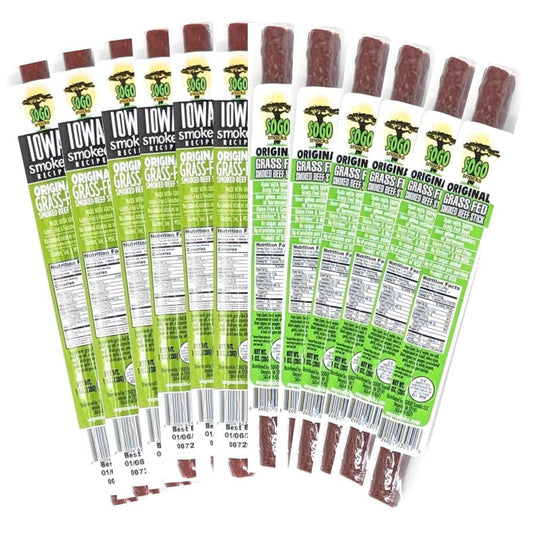 Original Variety Beef Sticks - Healthy, No Sugar, Non-GMO Snacks