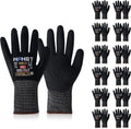 SF001 Work Gloves Comfort Stretch Fit Power Grip - Durable Foam
