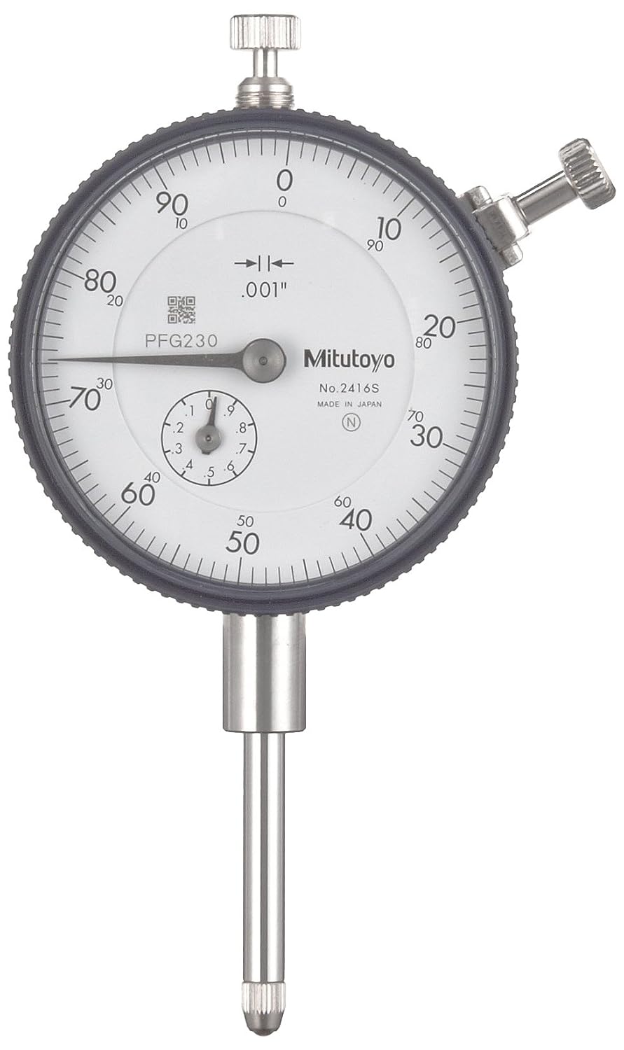 Mitutoyo Dial Indicator 0-1 Range with 0.001 Graduation