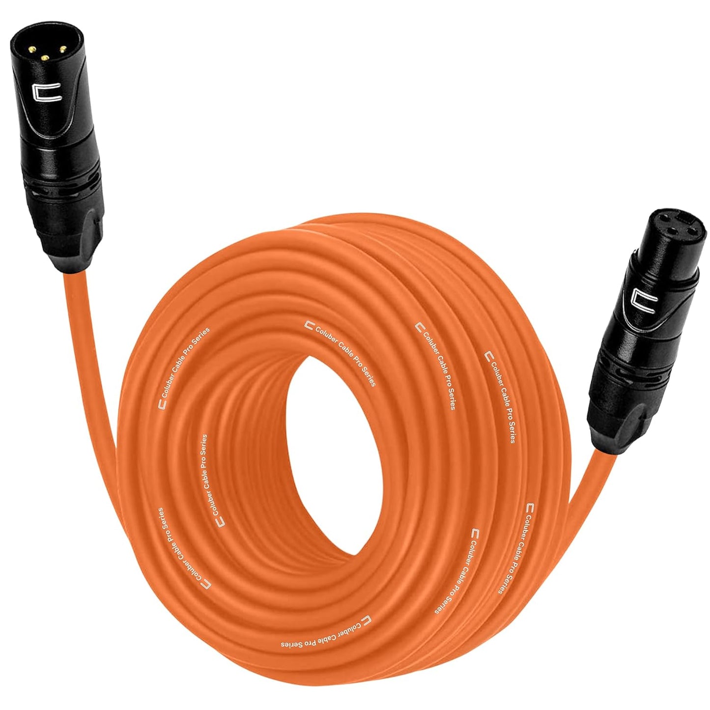 Balanced XLR Cable Male to Female - 35 Feet for Pro Audio Use