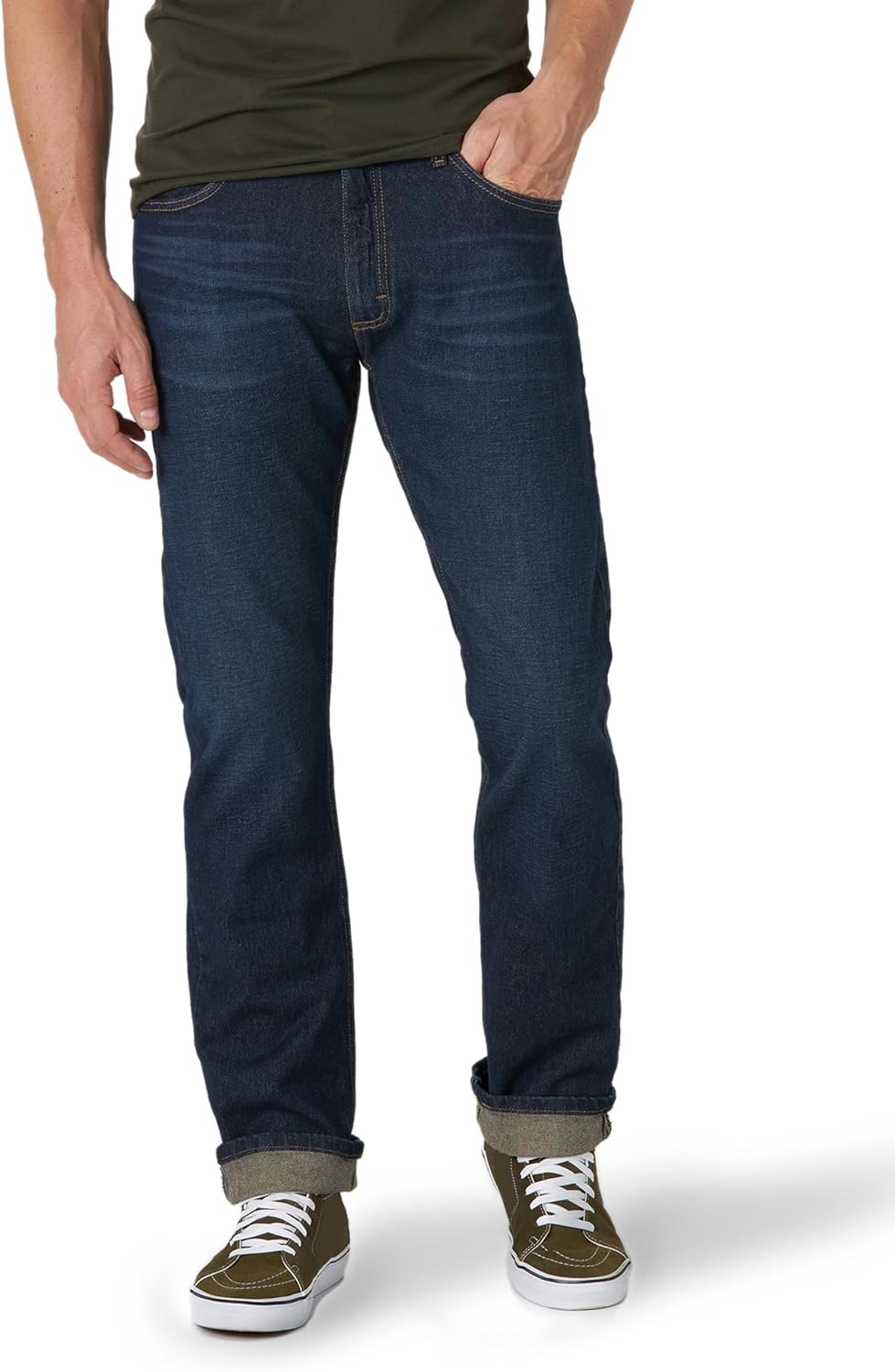Lee Mens Legendary Slim Straight Jean for Ultimate Comfort