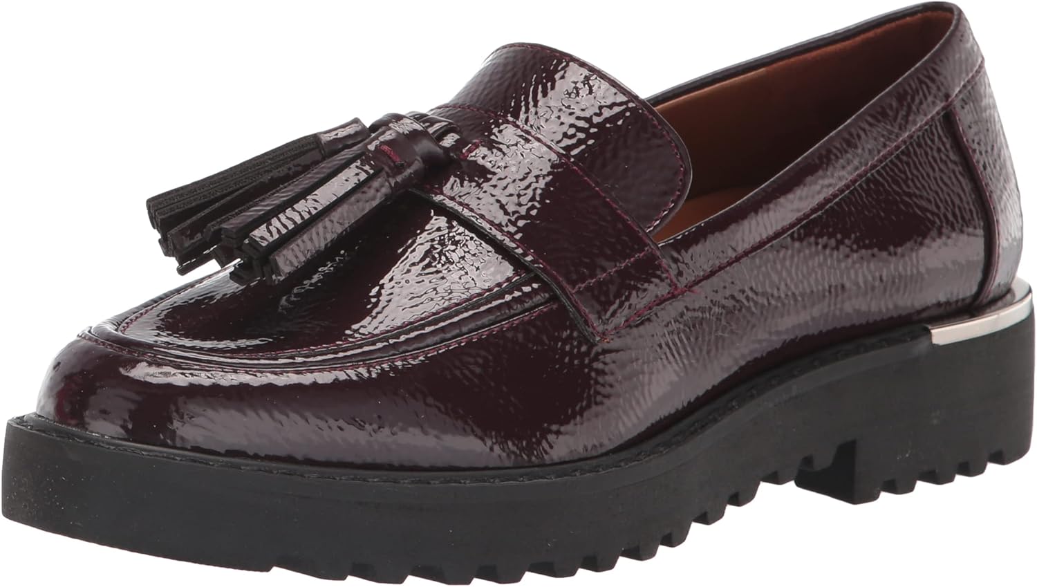 Franco Sarto Womens Carolynn Lug Sole Loafer for Stylish Comfort