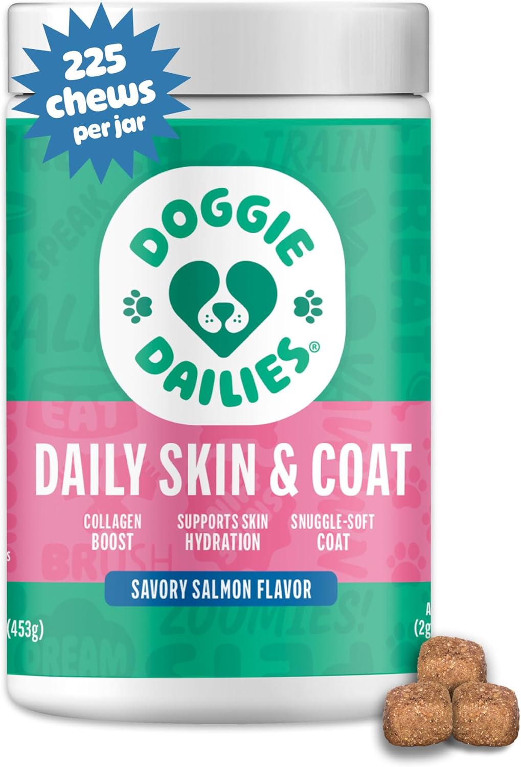 Doggie Dailies Skin & Coat Supplement for Healthy Fur & Joints