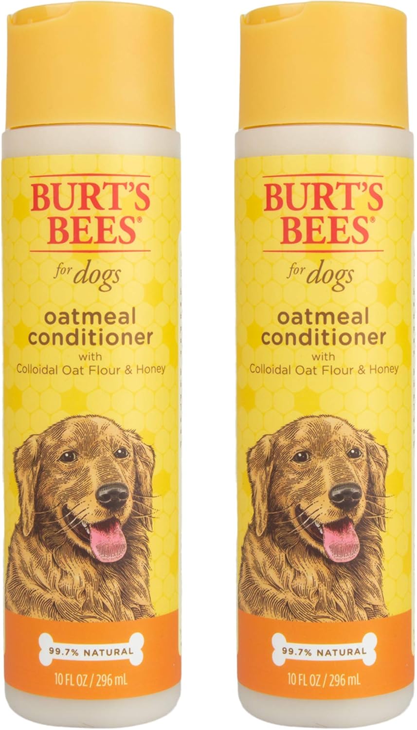 Burt's Bees Soothing Oatmeal Dog Conditioner - Itch Relief Duo
