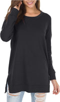 levaca Womens Fall Long Sleeve Pullover Tunic Top - Long Cover