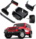 5PCS Center Console Organizer for 2024 2025 Jeep Wrangler JL JLU