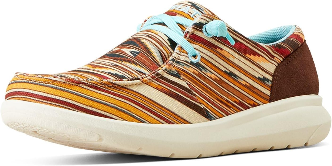 ARIAT Men's Hilo Stretch Sneaker with Open Cell Cushioning Insole