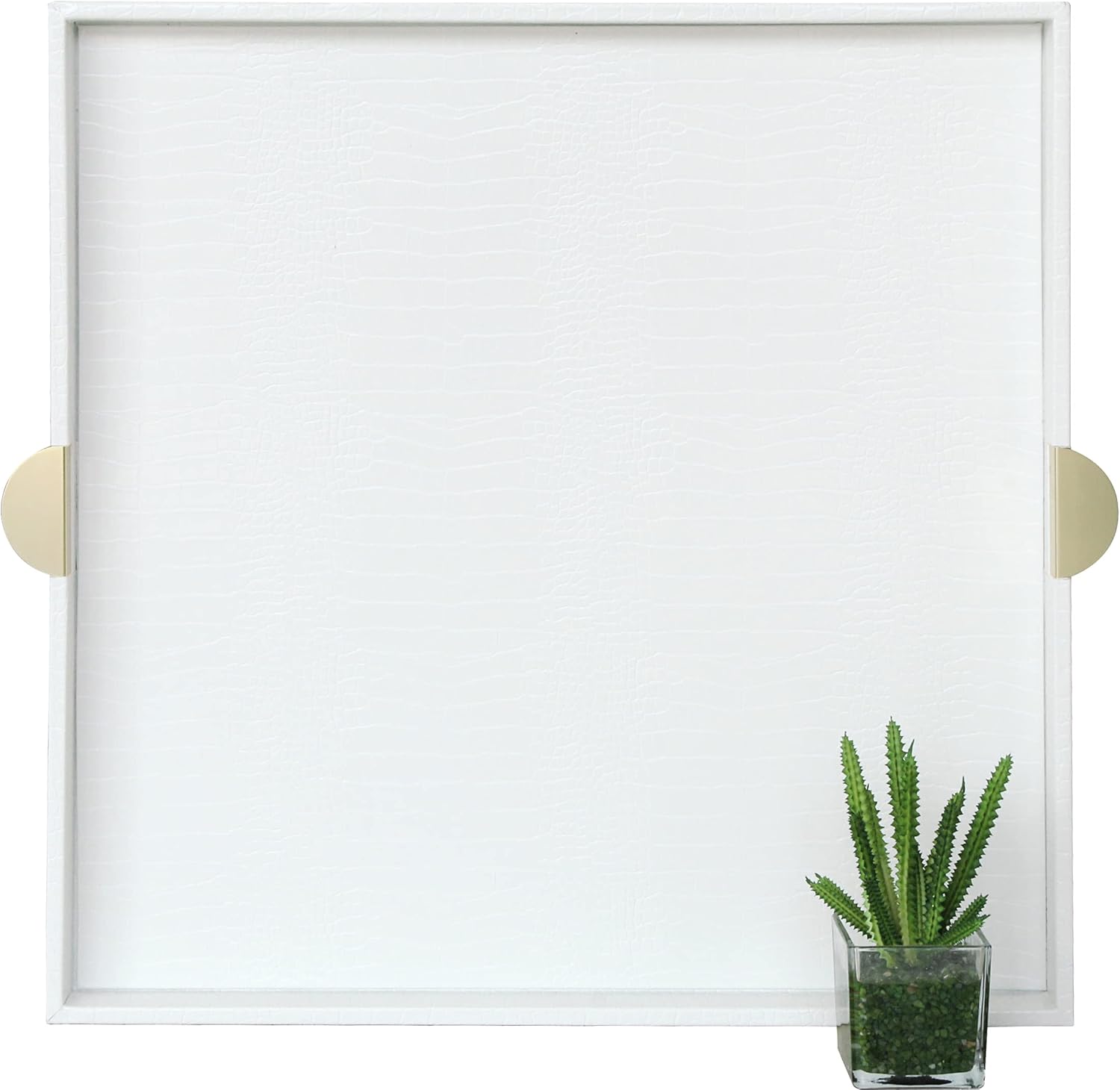 Extra Large Square Serving Tray for Elegant Home Decor