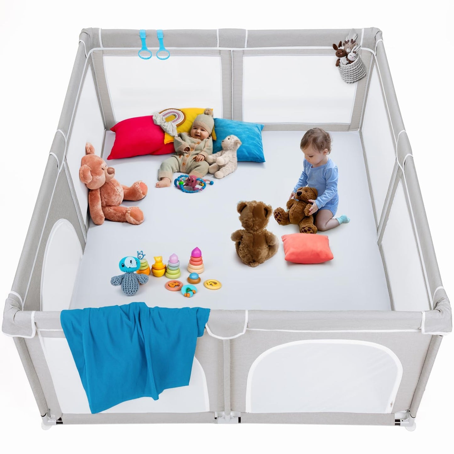 Todale Extra Large Baby Playpen - Safe & Spacious for Kids