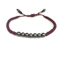 Custom Colors and Size Bangle Rope Bracelet - Handknotted Lucky