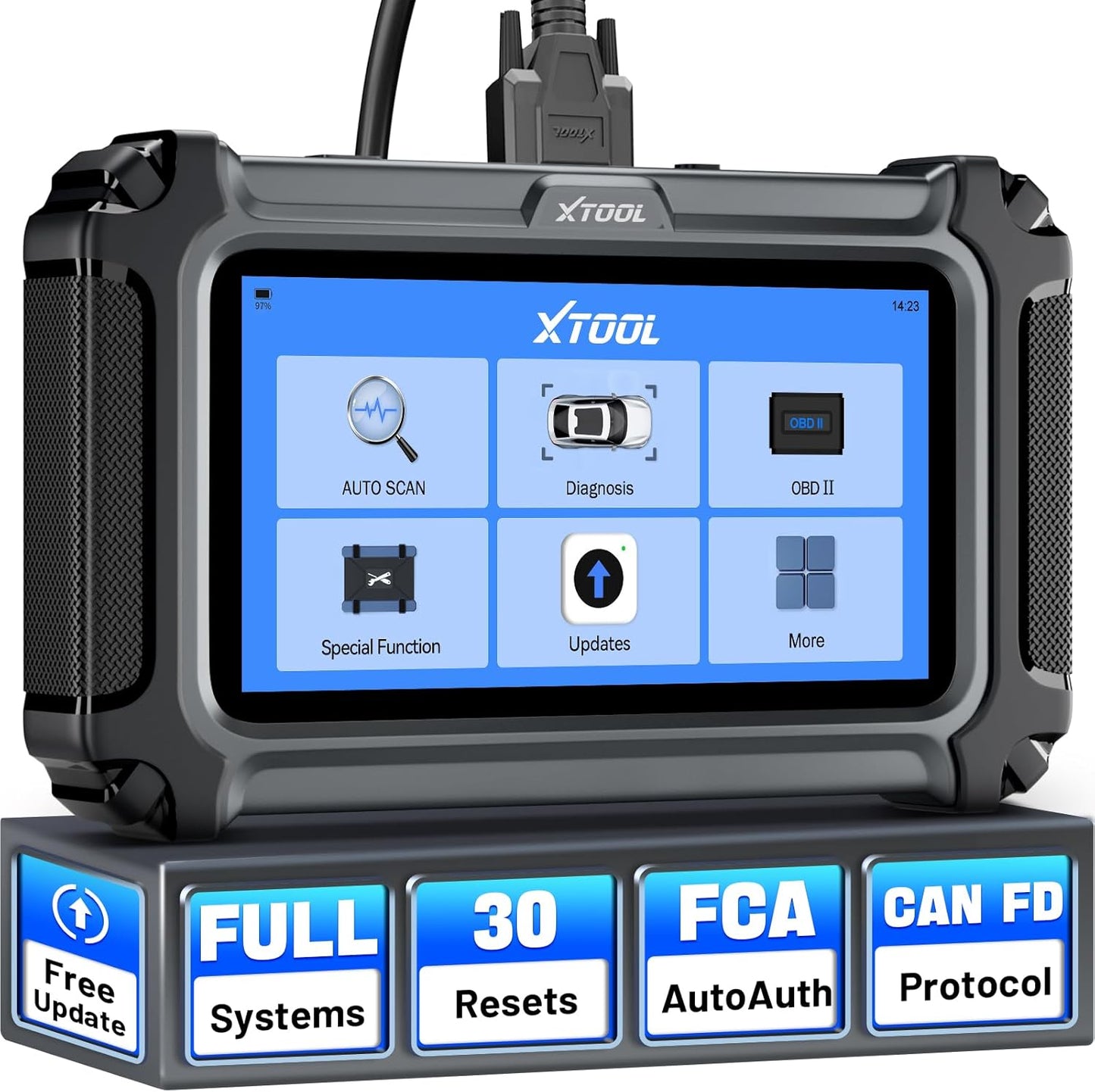 XTOOL D6S OBD2 Scanner: Comprehensive Diagnostic Tool for Cars